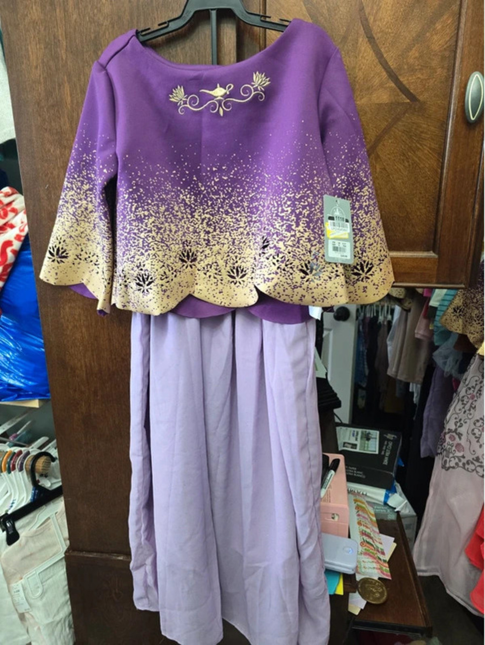 11/12 brand new princess jasmine dress from the disney store. Item 1118